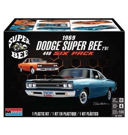 Revell Monogram 1/24 69 Dodge Superbee 2n1