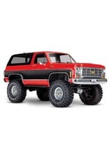 Traxxas TRX4 79 Chevy Blazer 1/10 Crawler, Red