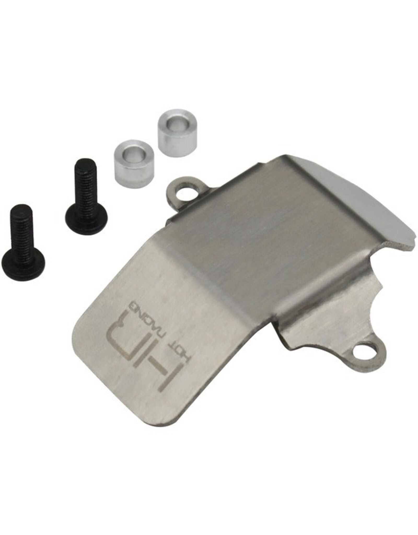 Hot Racing Stainless Armor Skid Plate, for Axial SCX II (1pc)