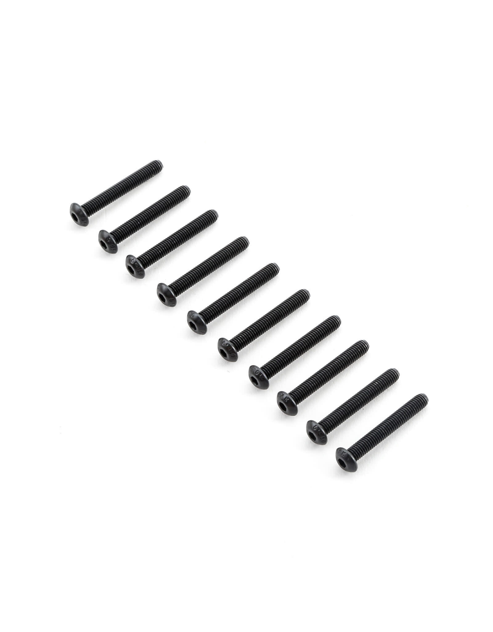 Team Losi Racing Button Head Screws, M5x35mm (10)