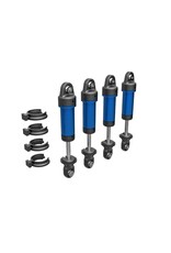 Traxxas Shocks, GTM, Aluminum (Blue-Anodized)