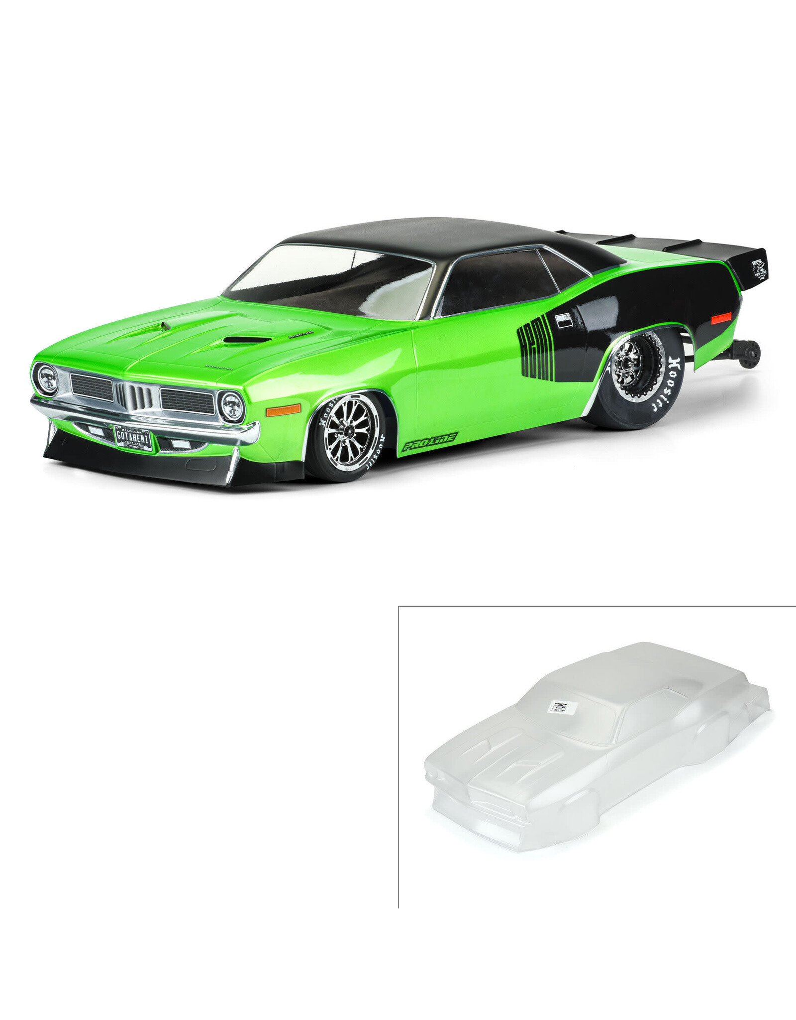 Pro-Line 72 Plymouth Barracuda Clear Body