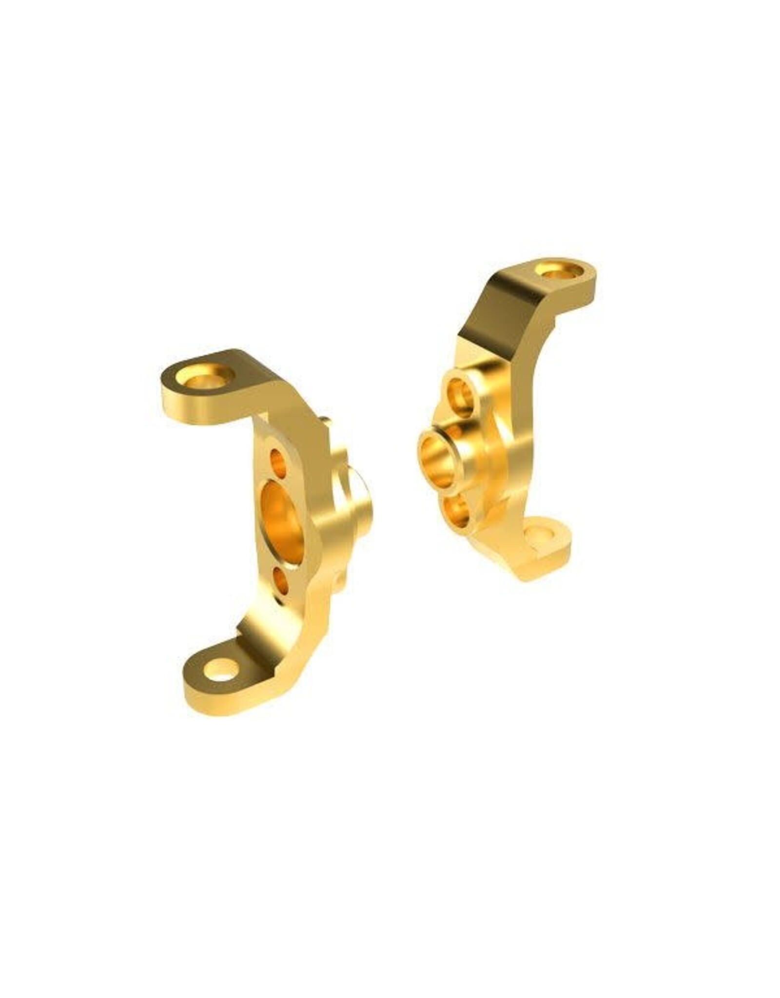 Traxxas Caster Blocks, Brass (4 Grams) (Left & Right)