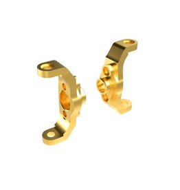 Traxxas Caster Blocks, Brass (4 Grams) (Left & Right)