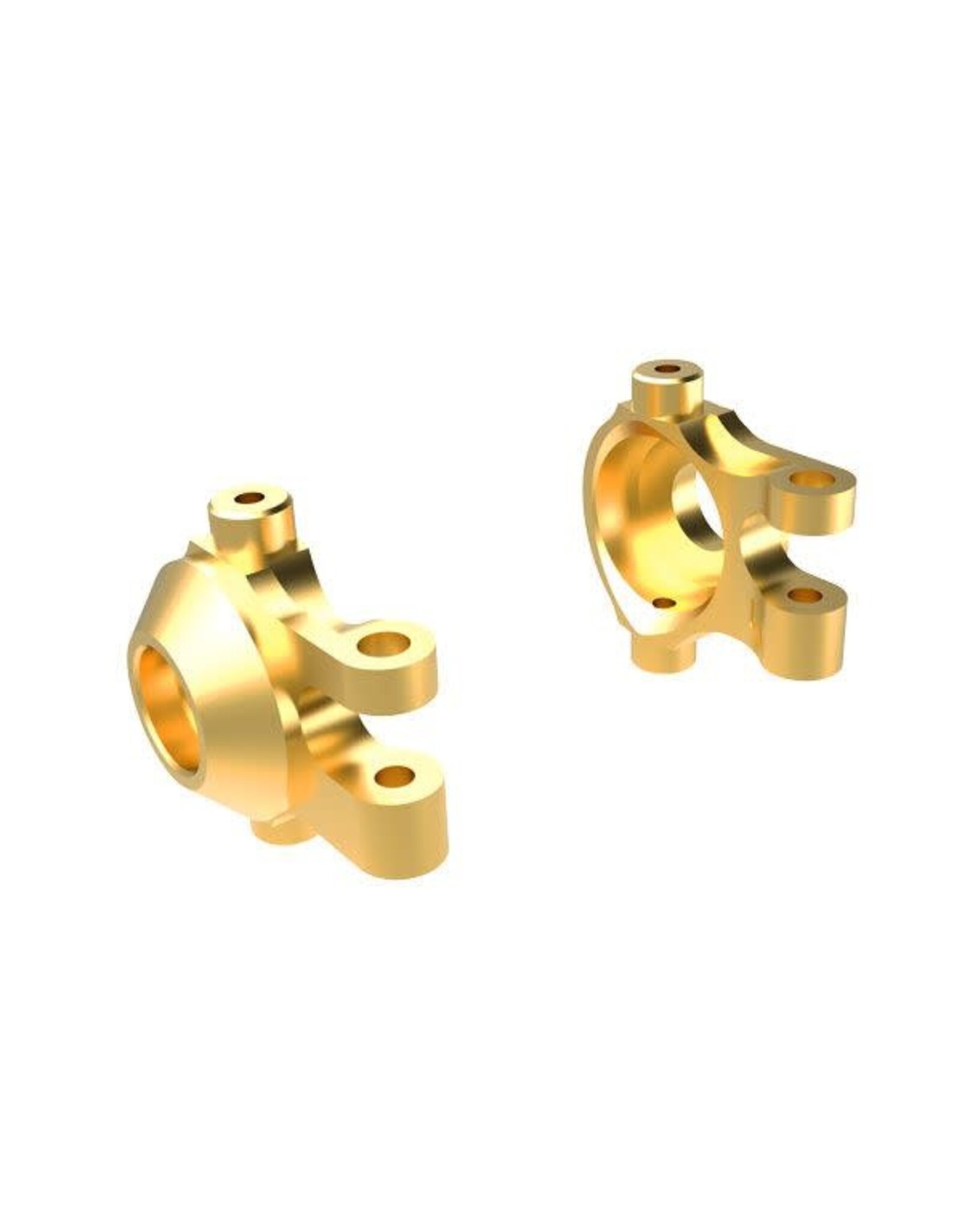 Traxxas Steering Blocks, Brass (7 Grams) (2)