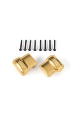 Traxxas Axle Cover, Brass (8 Grams) (2)