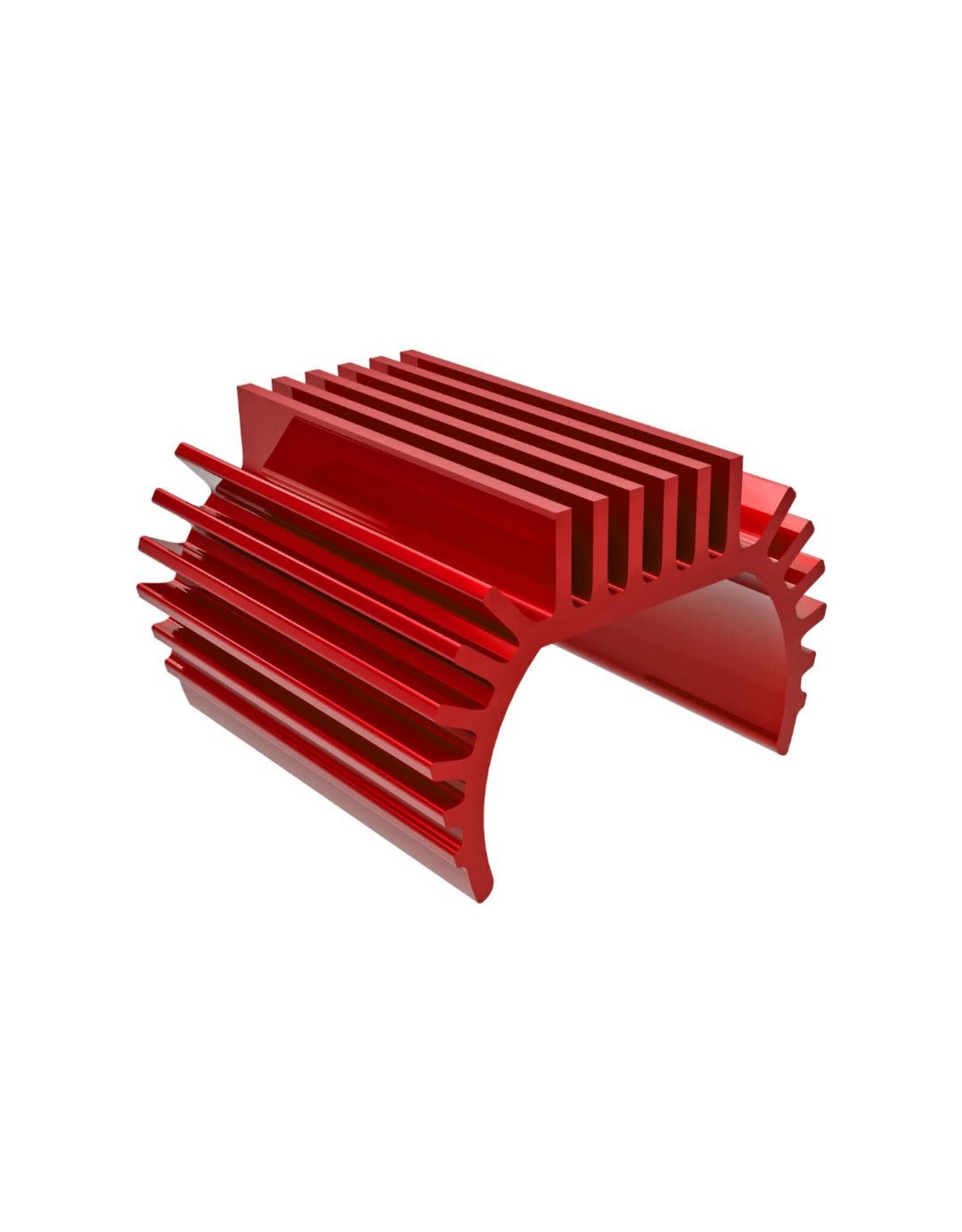 Traxxas Heat Sink, Titan 87T Motor (Alu, Red)