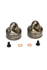 Team Losi Racing Bleeder Shock Caps Alum (2): 22/22T