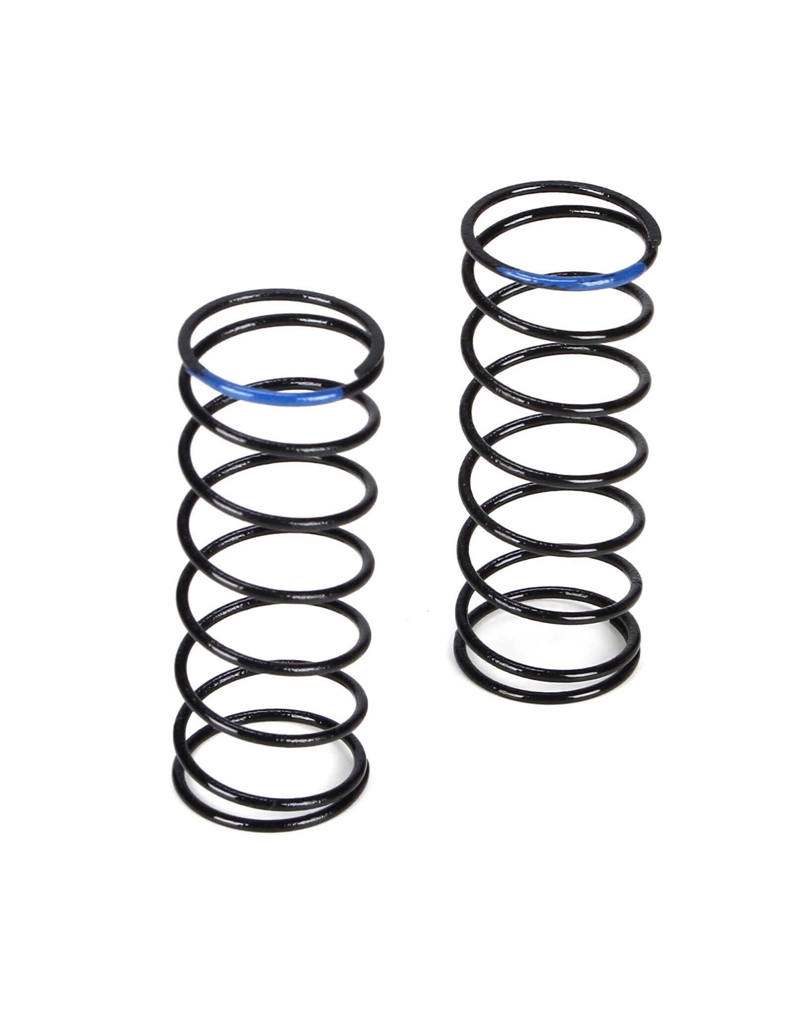 Team Losi Racing Front Shock Spring, 3.8 Rate, Blue: 22T