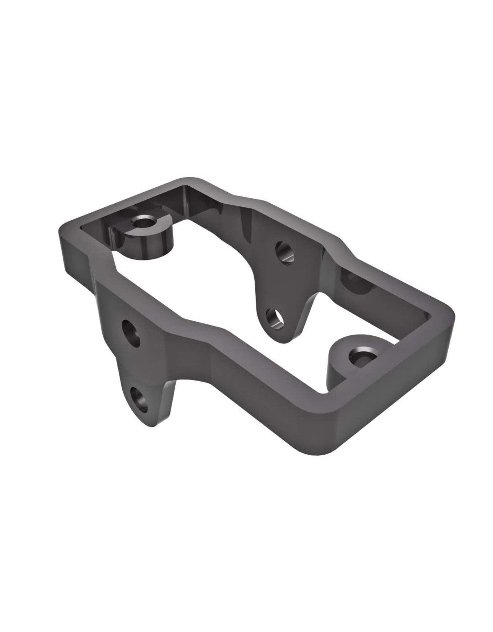 Traxxas Copy of Servo Mount, 6061-T6 Alu. (Blue-Anodized)