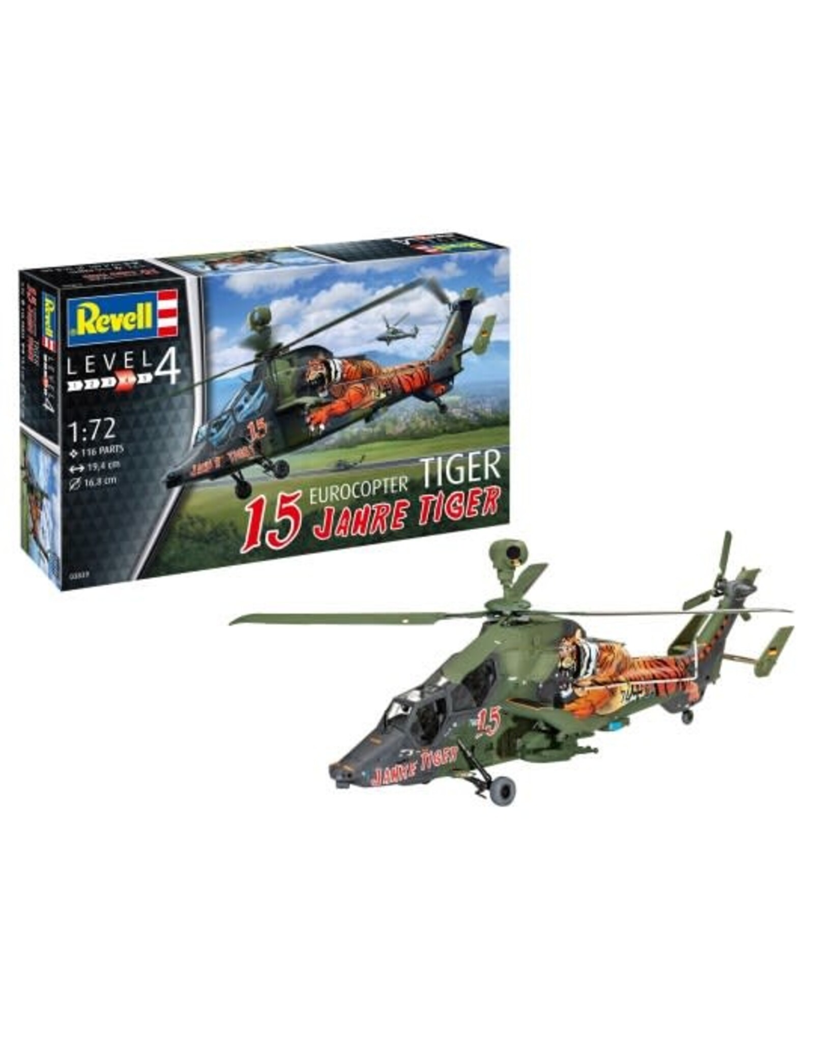 Revell EUROCOPTER TIGER 15 YEARS TIGER (1/72)