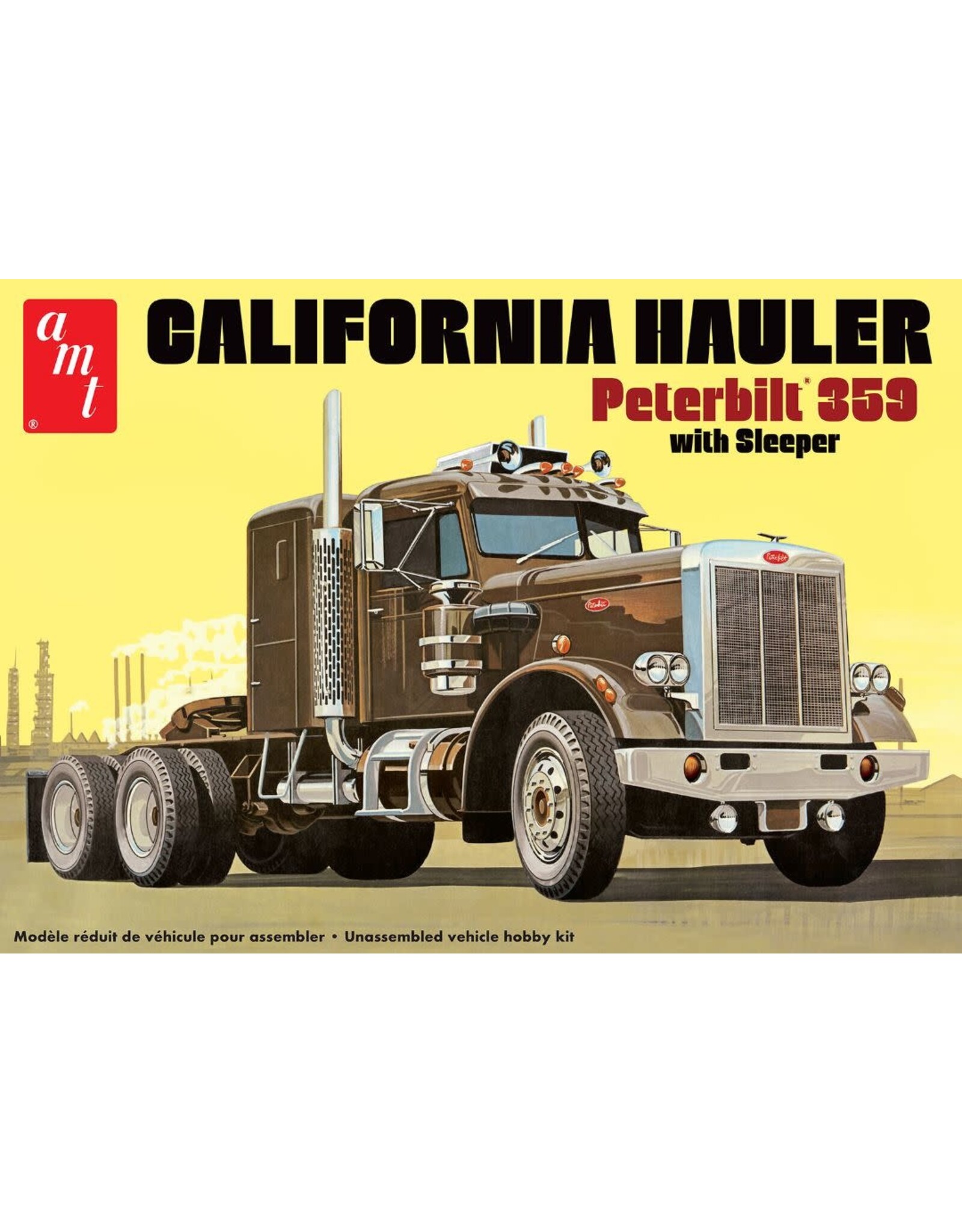 AMT 1/25 Peterbilt 359 California Hauler w/Sleeper