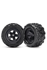 Traxxas LaTrax Assembled Teton 5-Spoke Wheels & Tires (2)