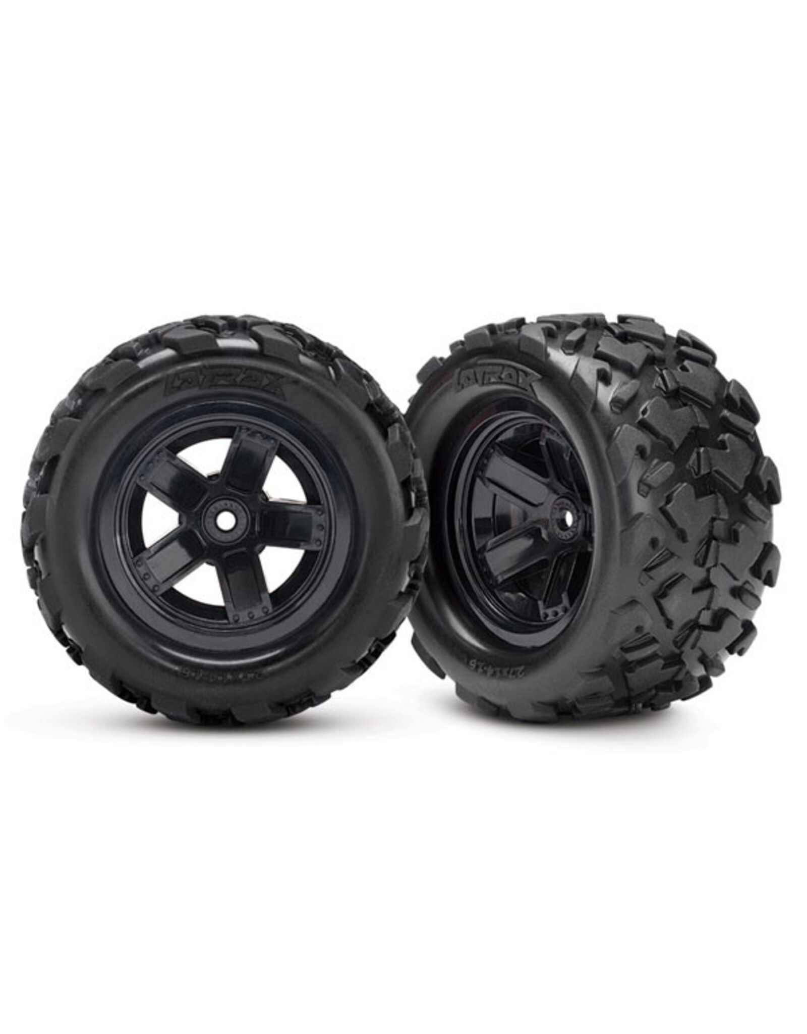 Traxxas LaTrax Assembled Teton 5-Spoke Wheels & Tires (2)