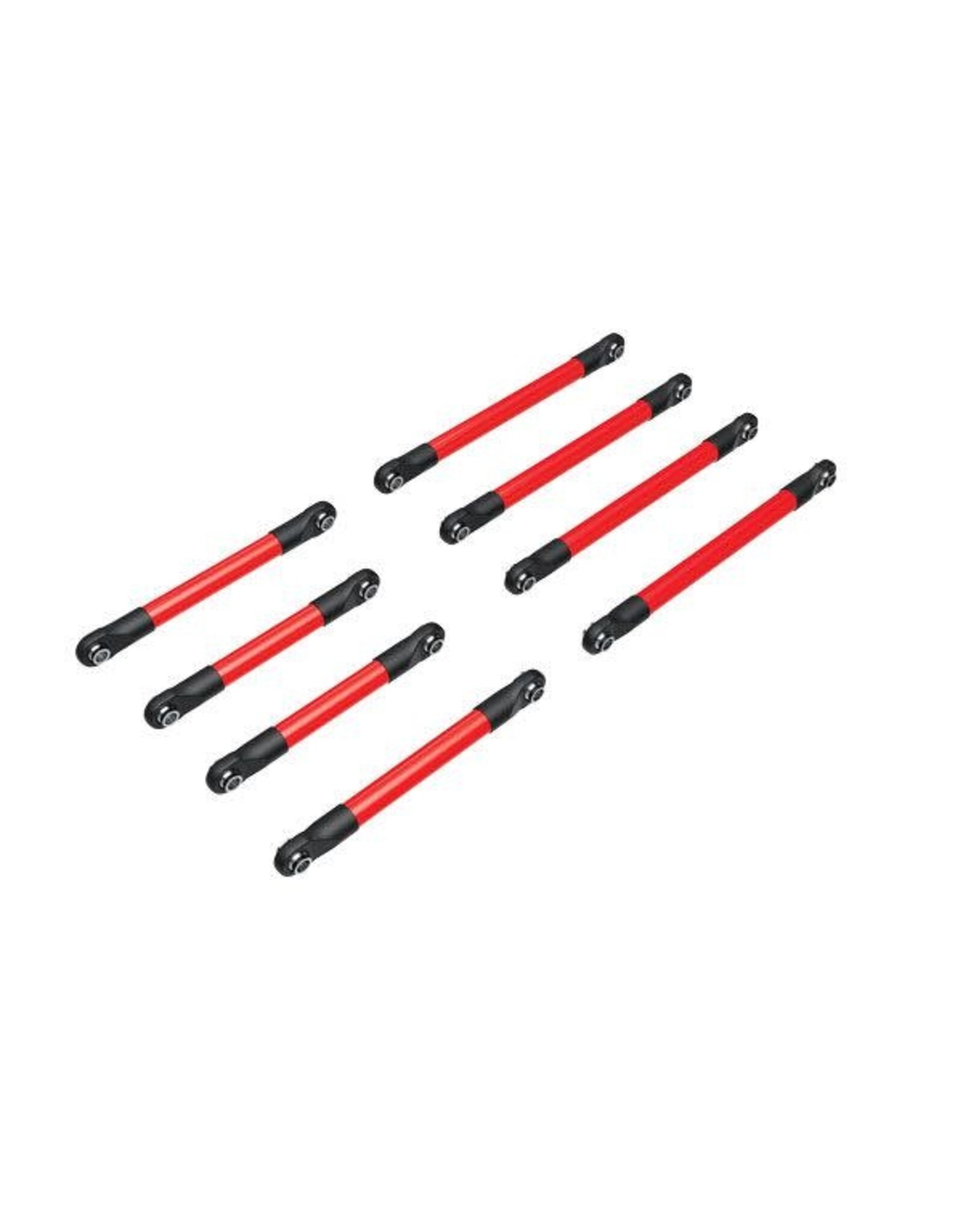 Traxxas Suspension Link Set, Aluminum (Red-Anodized)