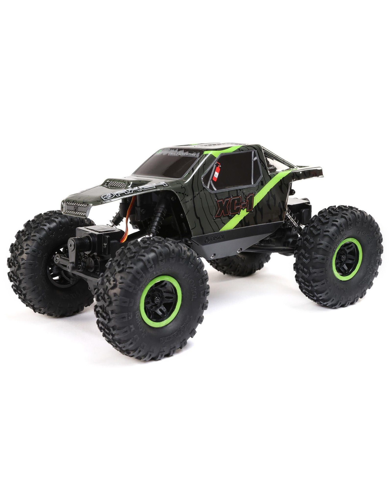 Axial AX24 XC-1, 1/24th 4WS Crawler RTR, Green