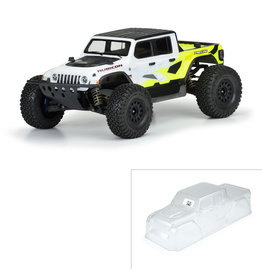 Pro-Line Jeep Gladiator Rubicon Clear Body SC and 1:8 MT