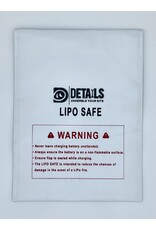 Hobby Details LiPo Battery Safe Bag (White) (23x30cm)  HDT00001