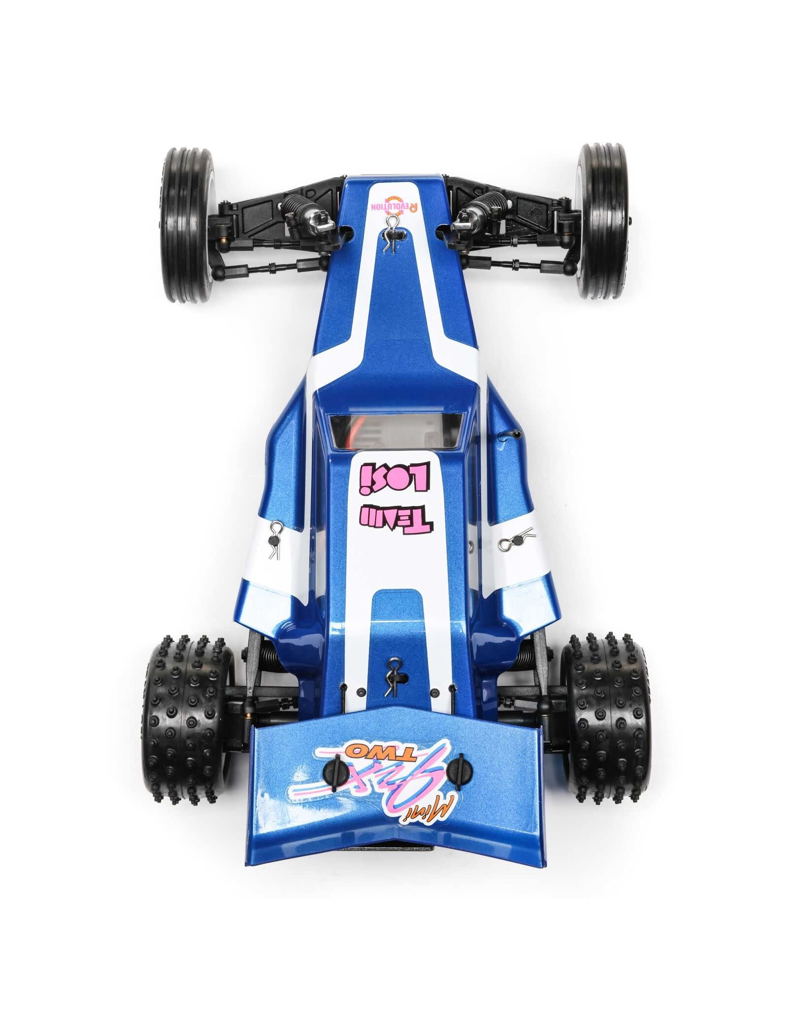 Losi 1/16 Mini JRX2 Brushed 2WD Buggy RTR, Blue