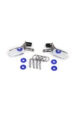 Traxxas Mirrors, side, chrome (left & right)