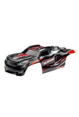 Traxxas Body, Sledge, red