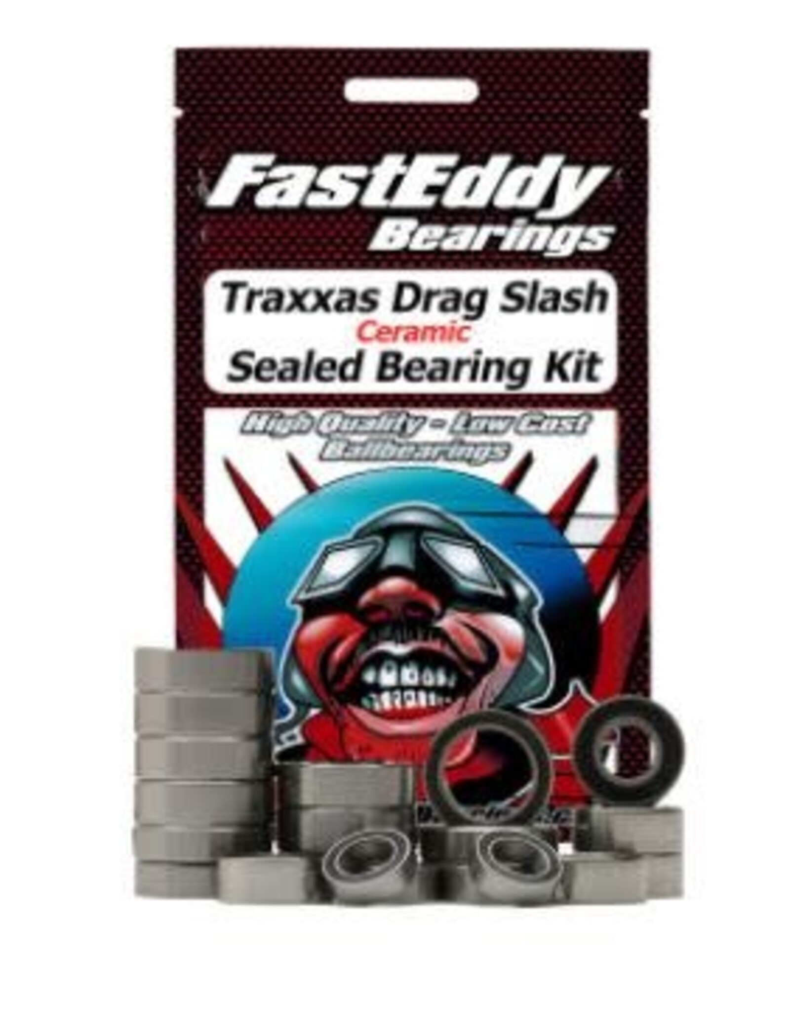 FastEddy Bearings Traxxas Drag Slash Ceramic Sealed Bearing Kit