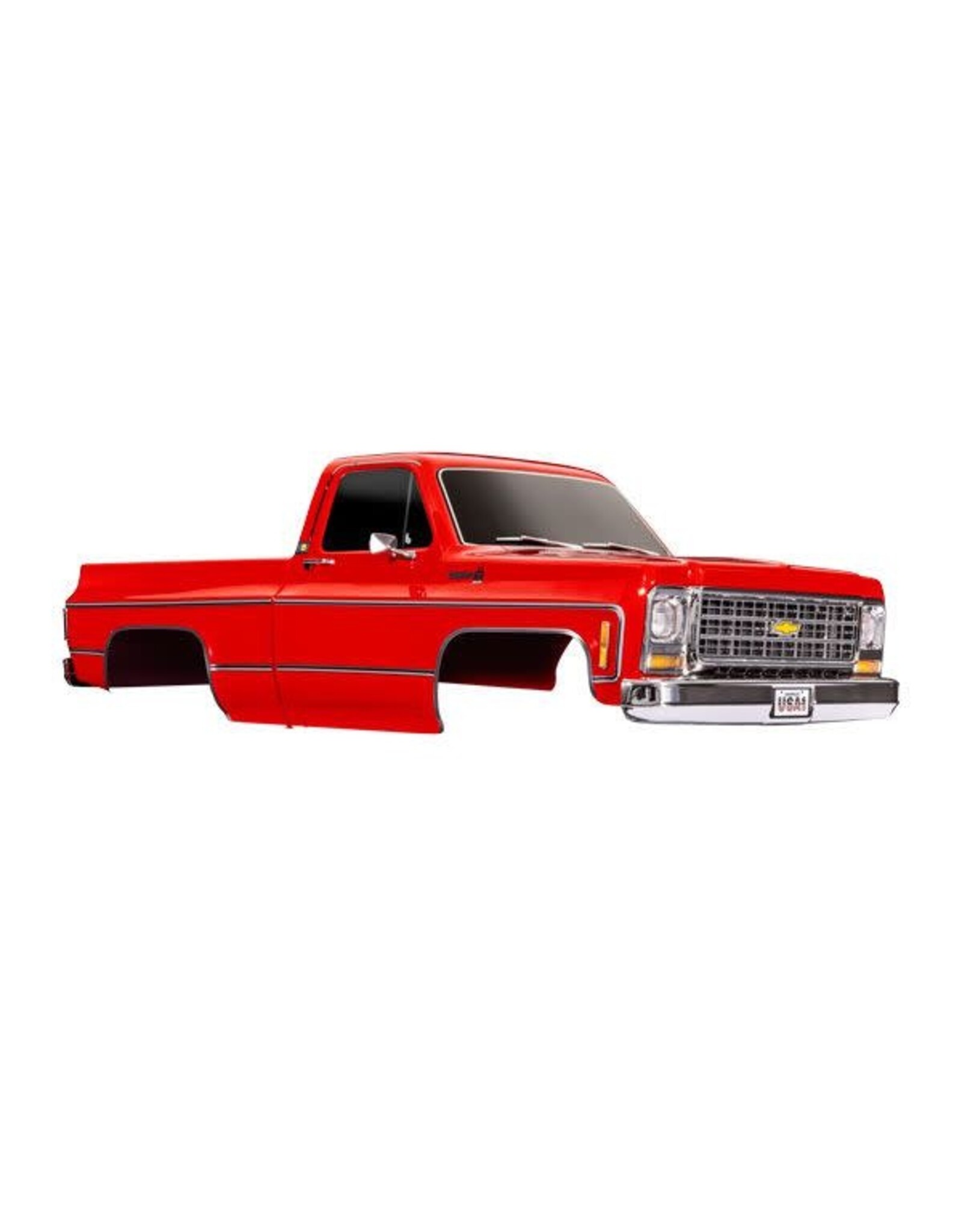 Traxxas Body Chevrolet K10 Truck (1979), Complete, Red