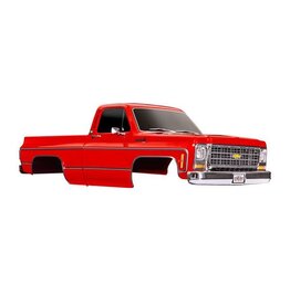 Traxxas Body Chevrolet K10 Truck (1979), Complete, Red
