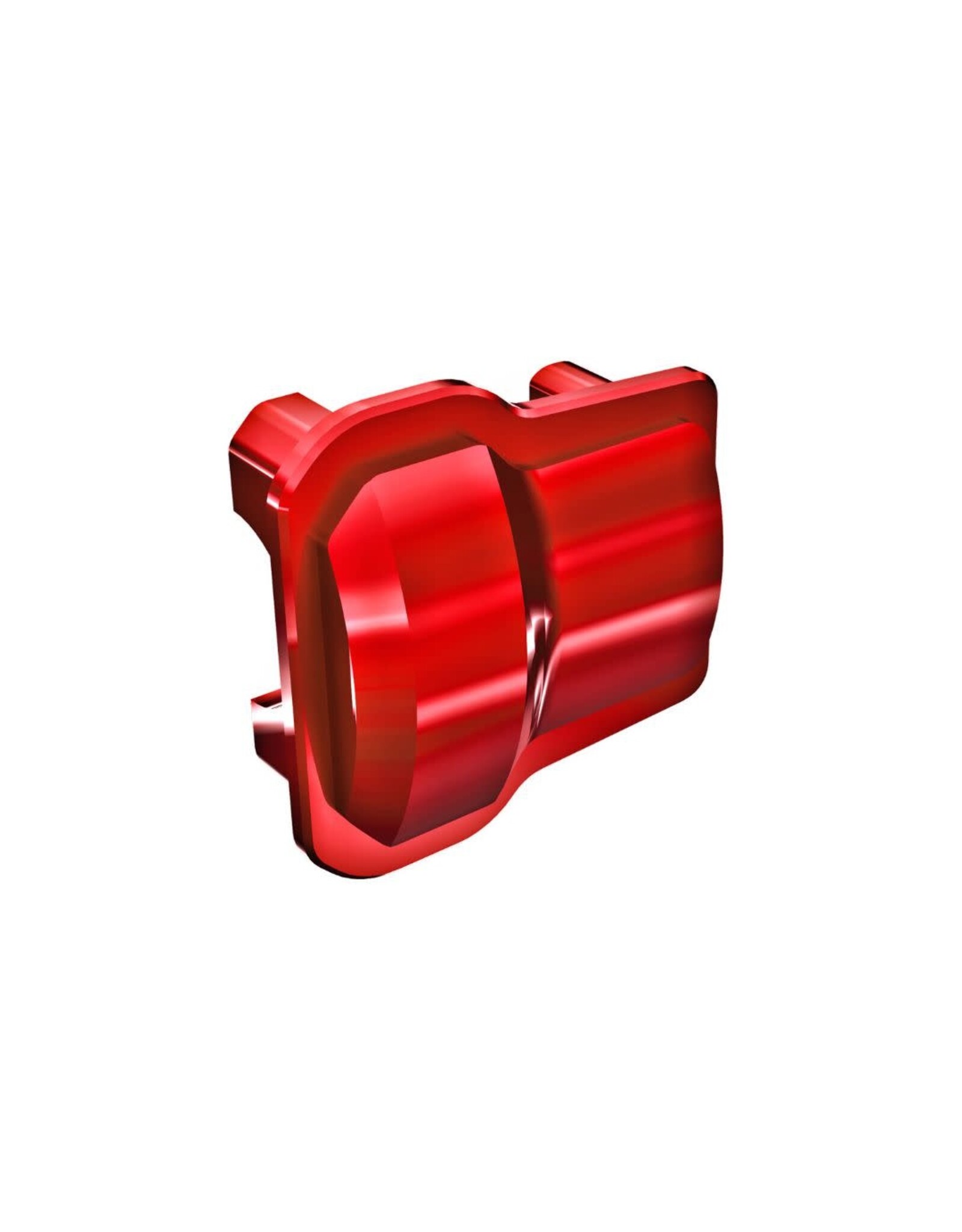 Traxxas Axle Cover, 6061-T6 Alu. (Red-Anodized) (2)