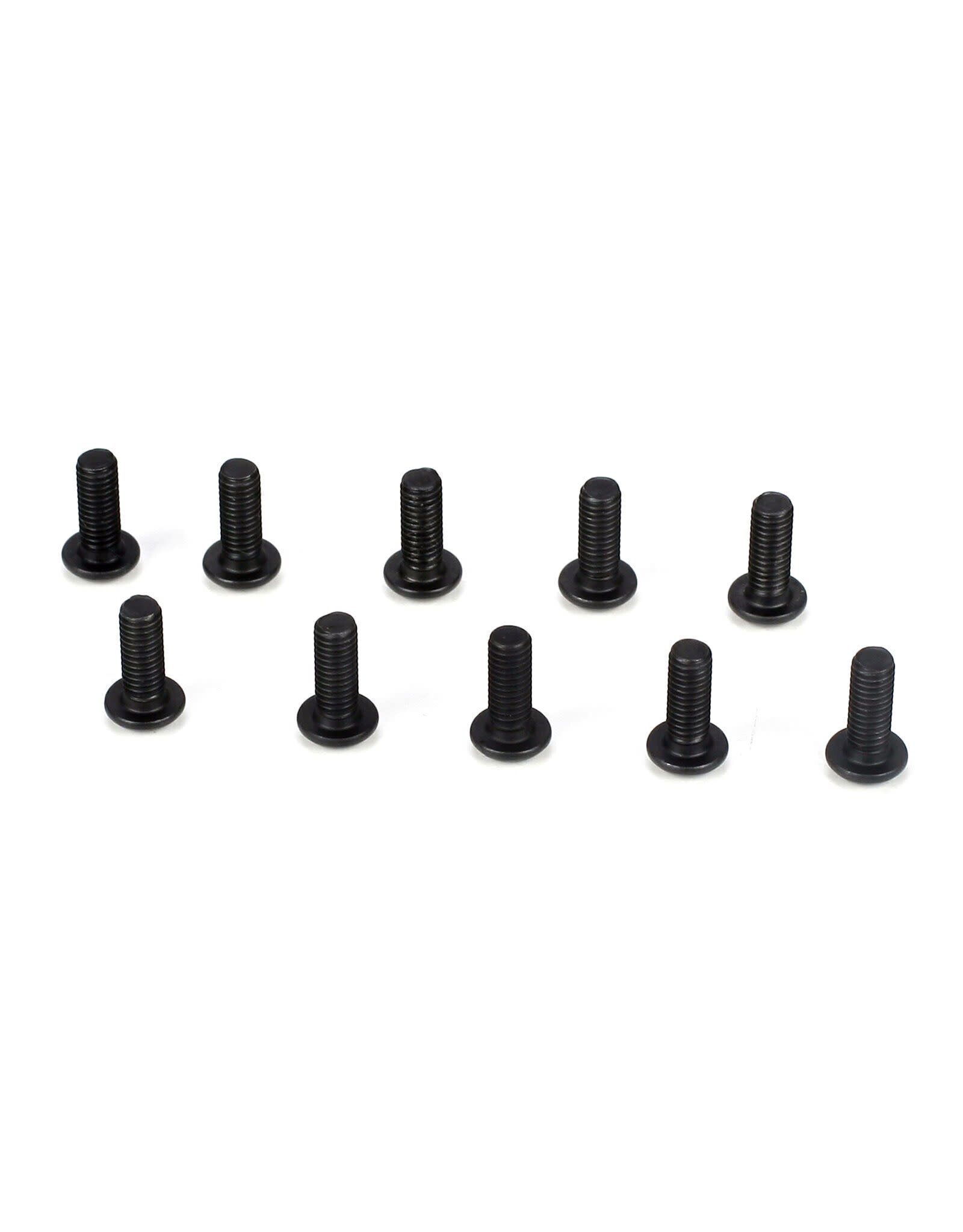 Team Losi Racing Button Head Screws, M3 x 8mm (10)