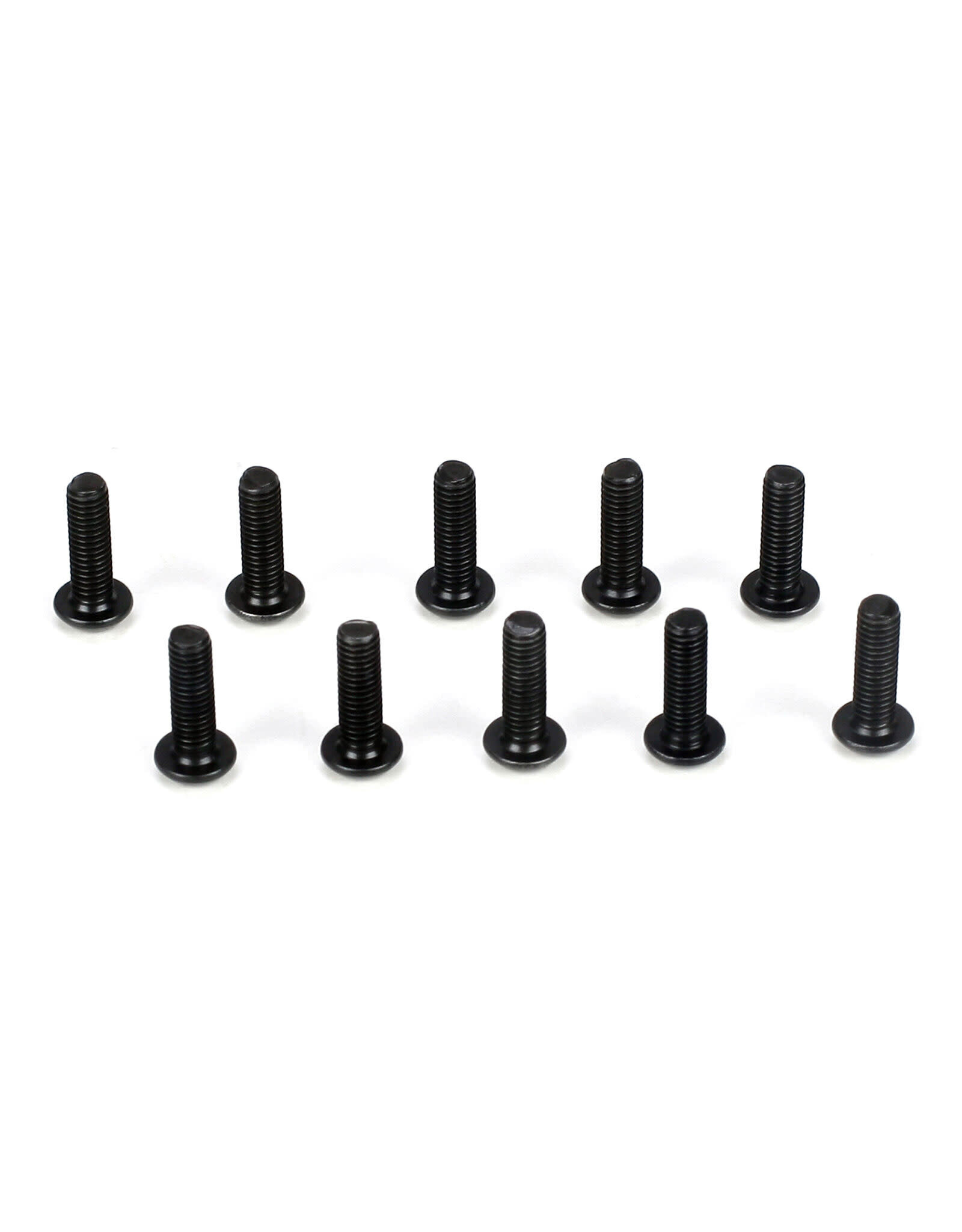 Team Losi Racing Button Head Screws, M3 x 10mm (10)