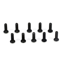 Team Losi Racing Button Head Screws, M3 x 10mm (10)