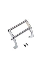 Traxxas Push bar, bumper, chrome (assembled)