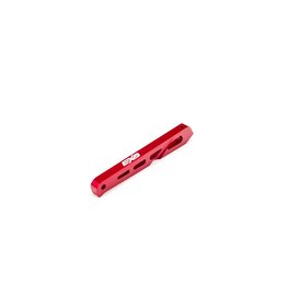 Arrma Rear Center Chassis Brace Aluminum 87mm Red