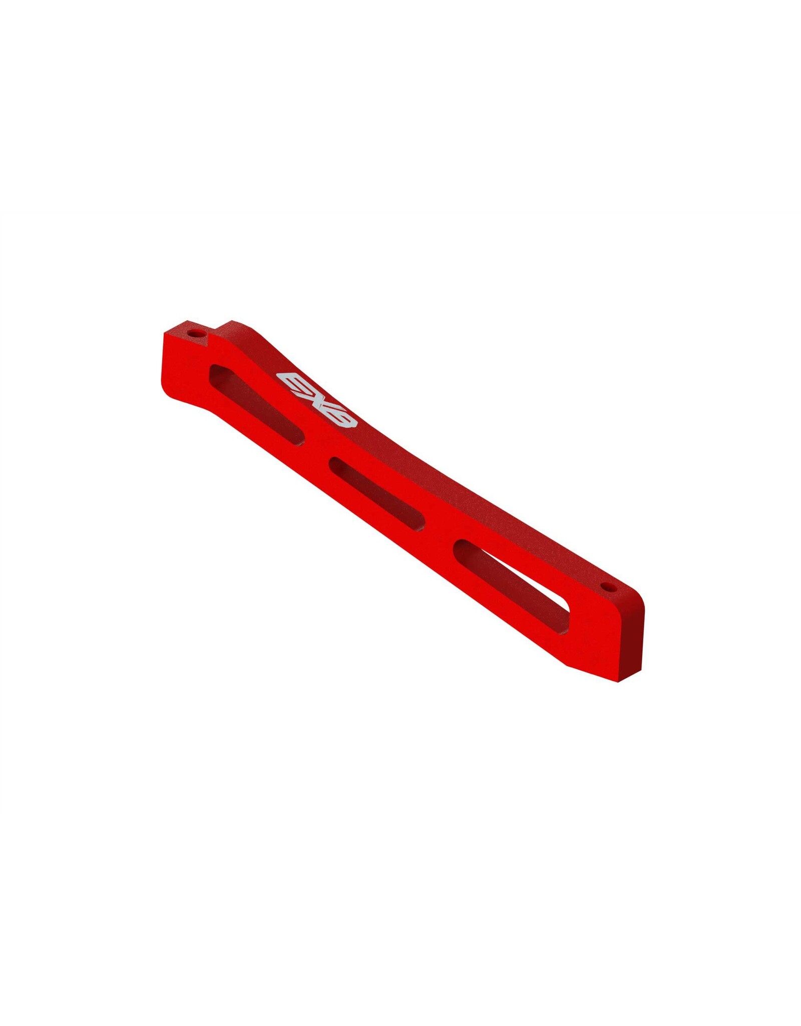 Arrma Front Center Chassis Brace Aluminum 98mm Red