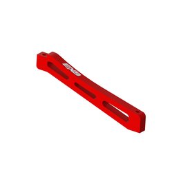 Arrma Front Center Chassis Brace Aluminum 98mm Red