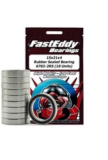 FastEddy Bearings 15x21x4 Rubber Sealed Bearing 6702-2RS (10)