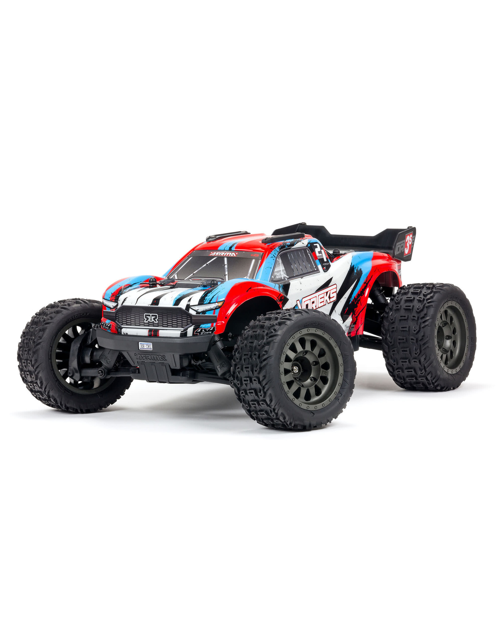 Arrma VORTEKS 4X4 3S BLX 1/10 4wd Stadium Trk Red
