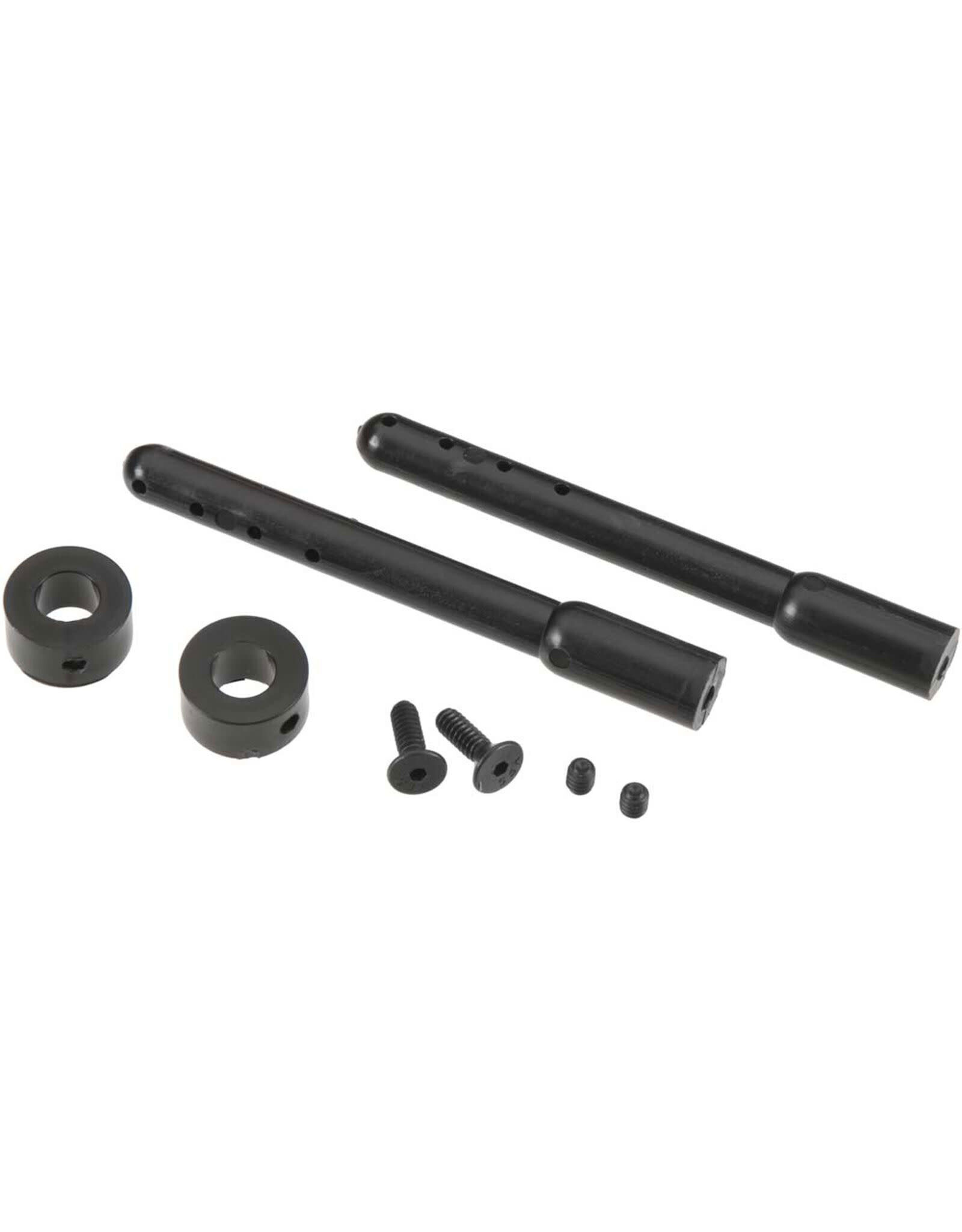 Duratrax Nylon Body Post Black 2.5" (2)