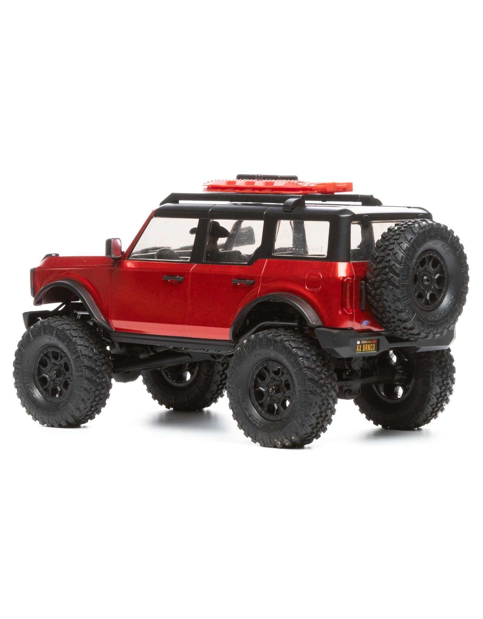 Axial 1/24 SCX24 2021 Camion Ford Bronco 4WD Brushed RTR, Rouge