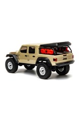 Axial 1/24 SCX24 Jeep JT Gladiator 4WD Rock Crawler brossé RTR, Beige