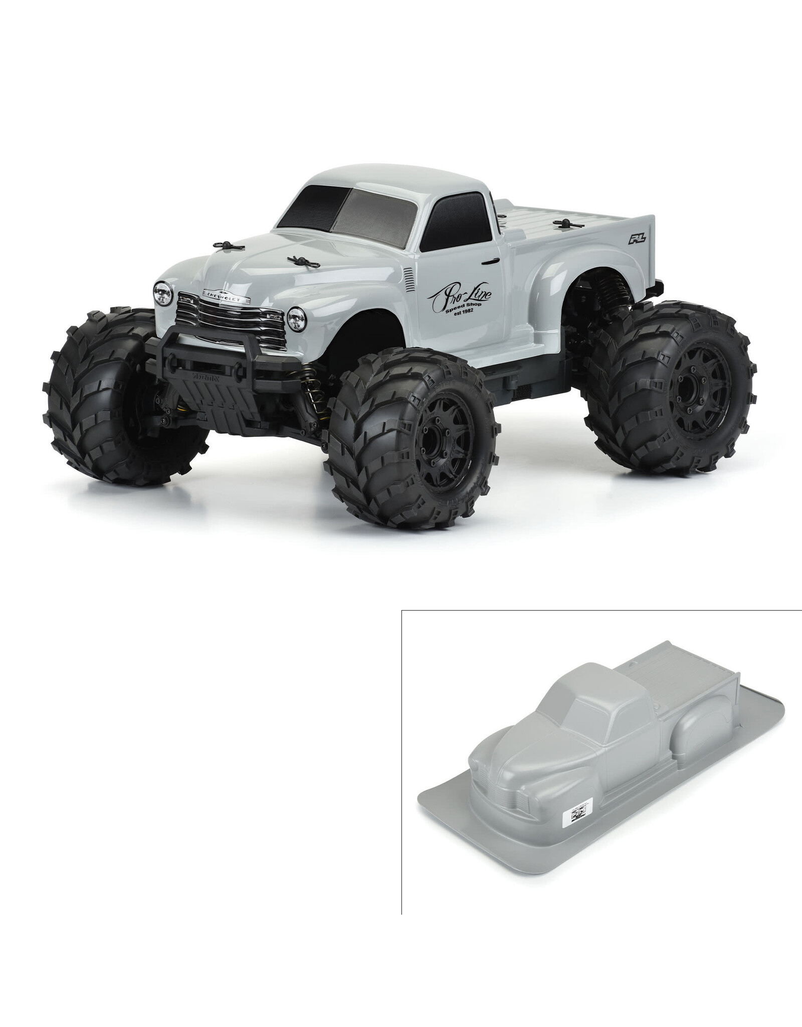Pro-Line Early 50's Chevy Tough-Color (Stone Gray) Body