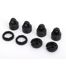 Traxxas Shock caps, GT-Maxx shocks (2)/ spring perch/ adjusters