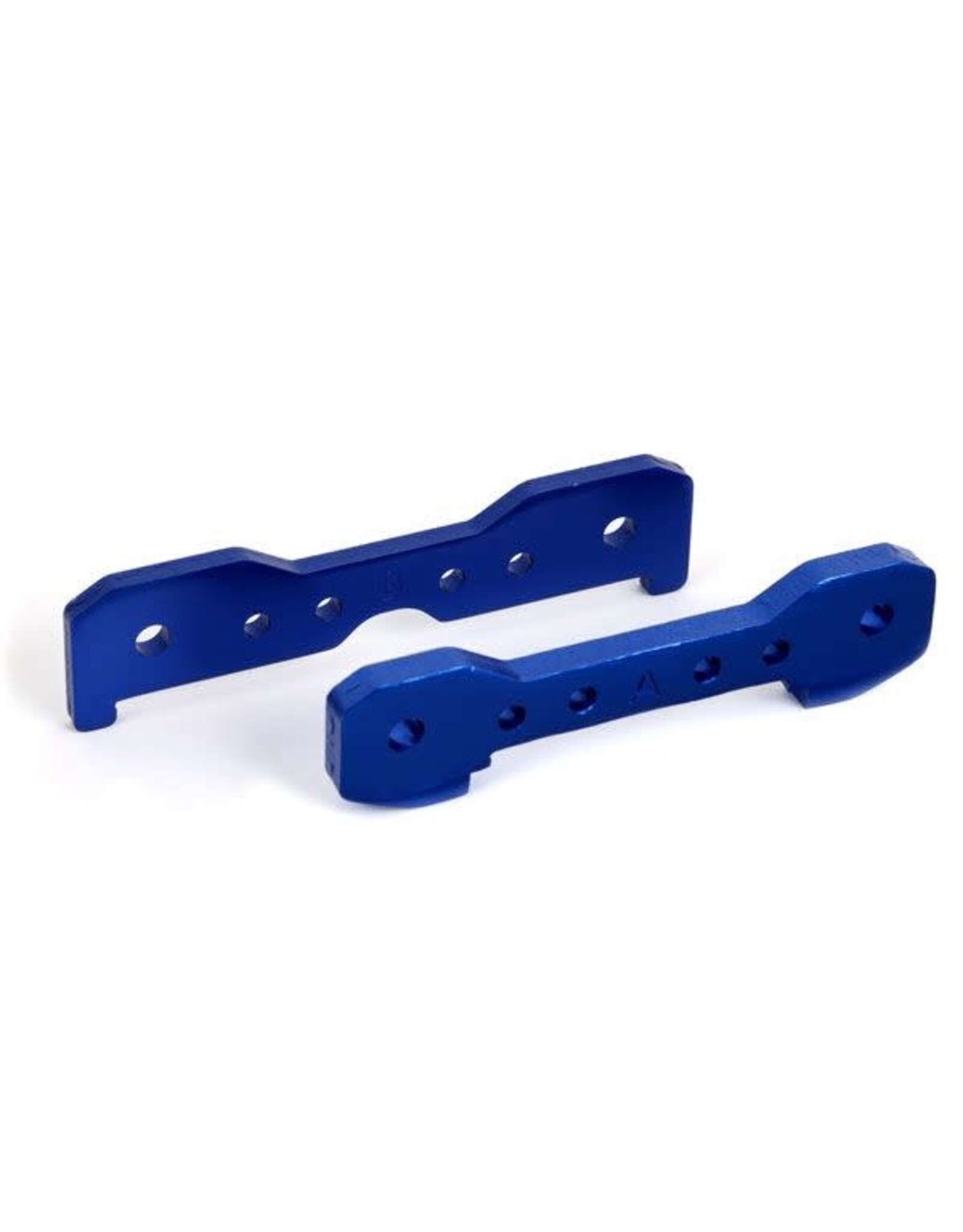 Traxxas Tie bars, front, 6061-T6 aluminum (blue-anodized) (fits