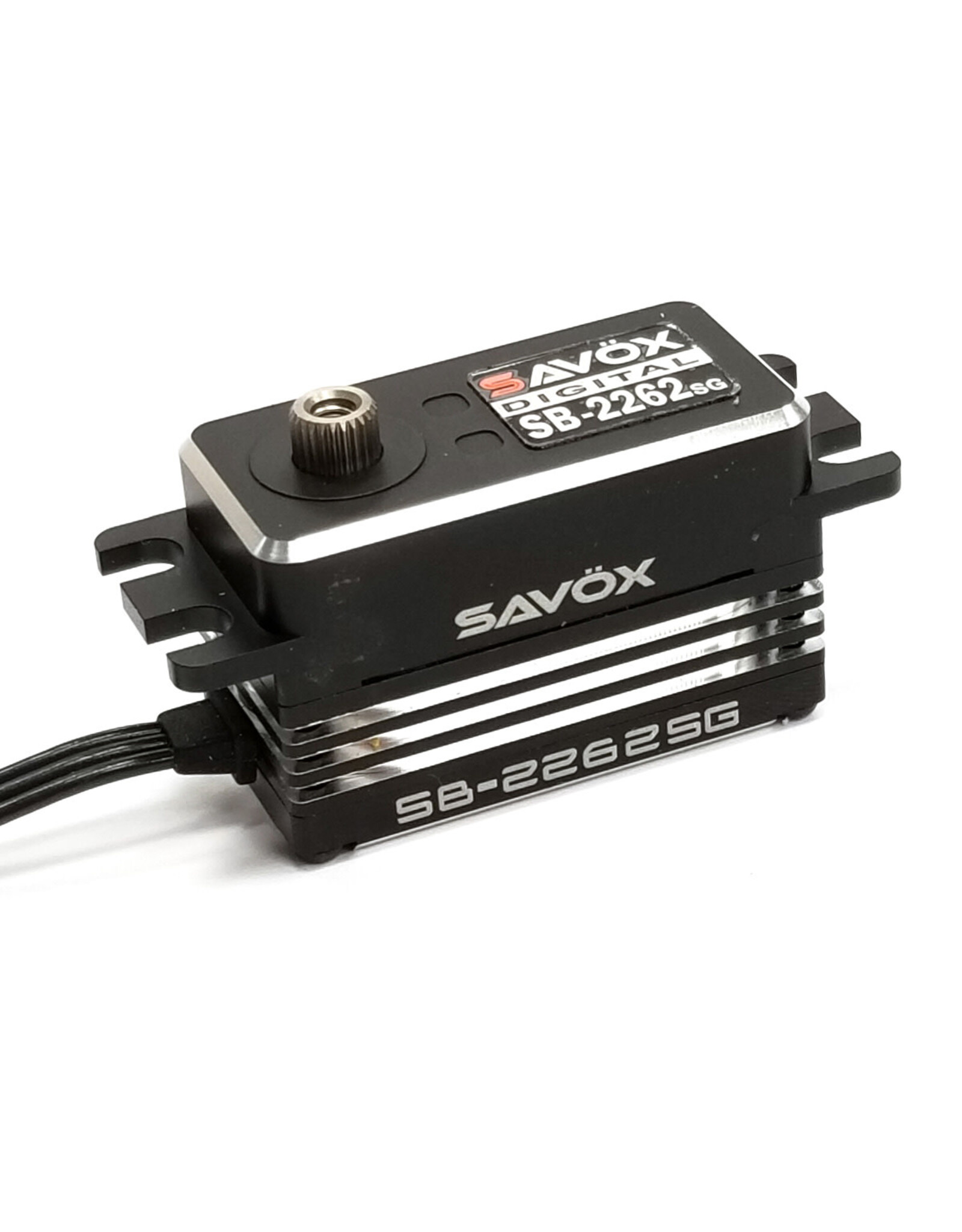 Savox Low Profile Steel Gear Servo, 0.08sec / 347.2oz @ 7.4V