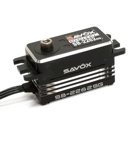 Savox Low Profile Steel Gear Servo, 0.08sec / 347.2oz @ 7.4V