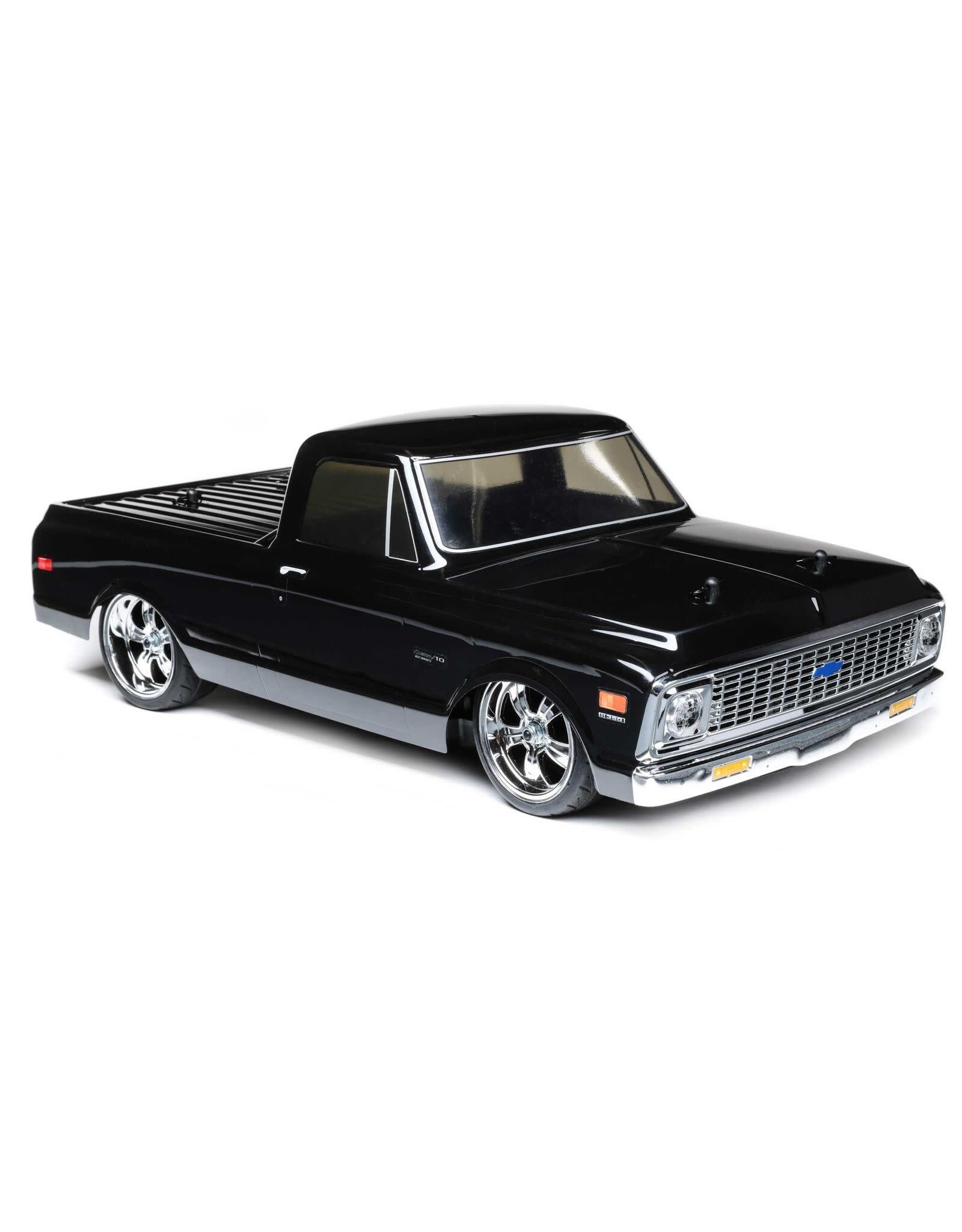 Losi 1/10 1972 Chevy C10 V100 AWD Camionnette Brossé RTR, Noir