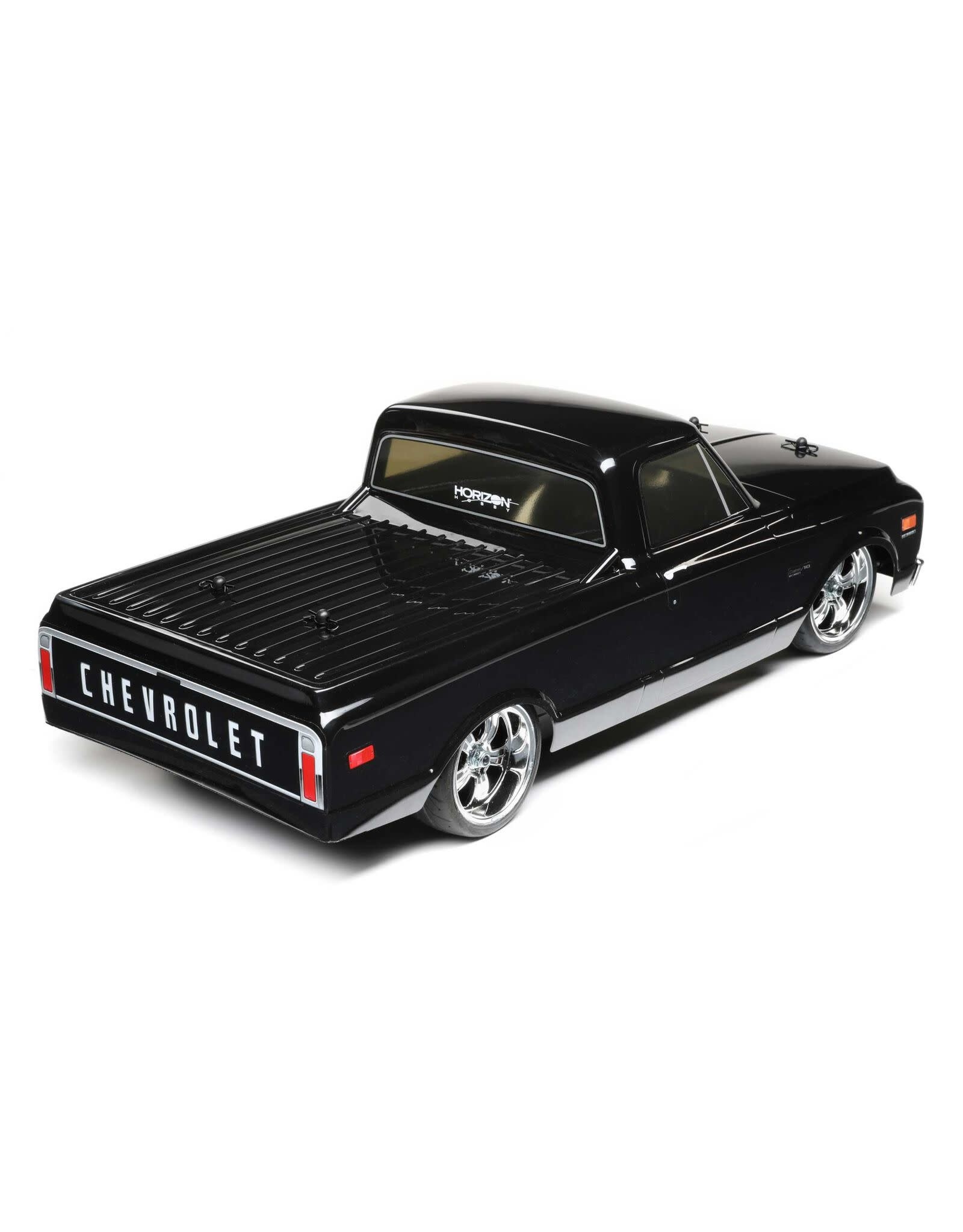 Losi 1/10 1972 Chevy C10 V100 AWD Camionnette Brossé RTR, Noir