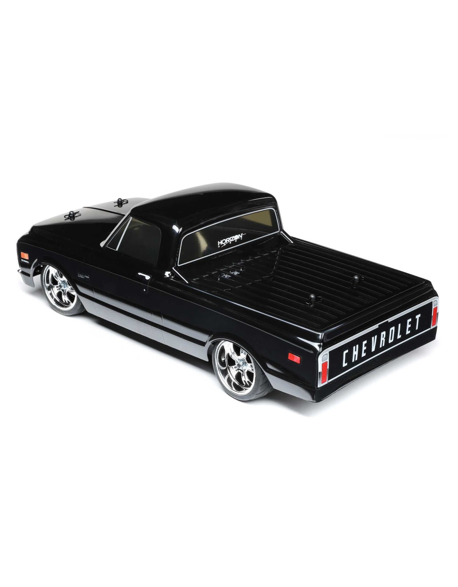 Losi 1/10 1972 Chevy C10 V100 AWD Camionnette Brossé RTR, Noir