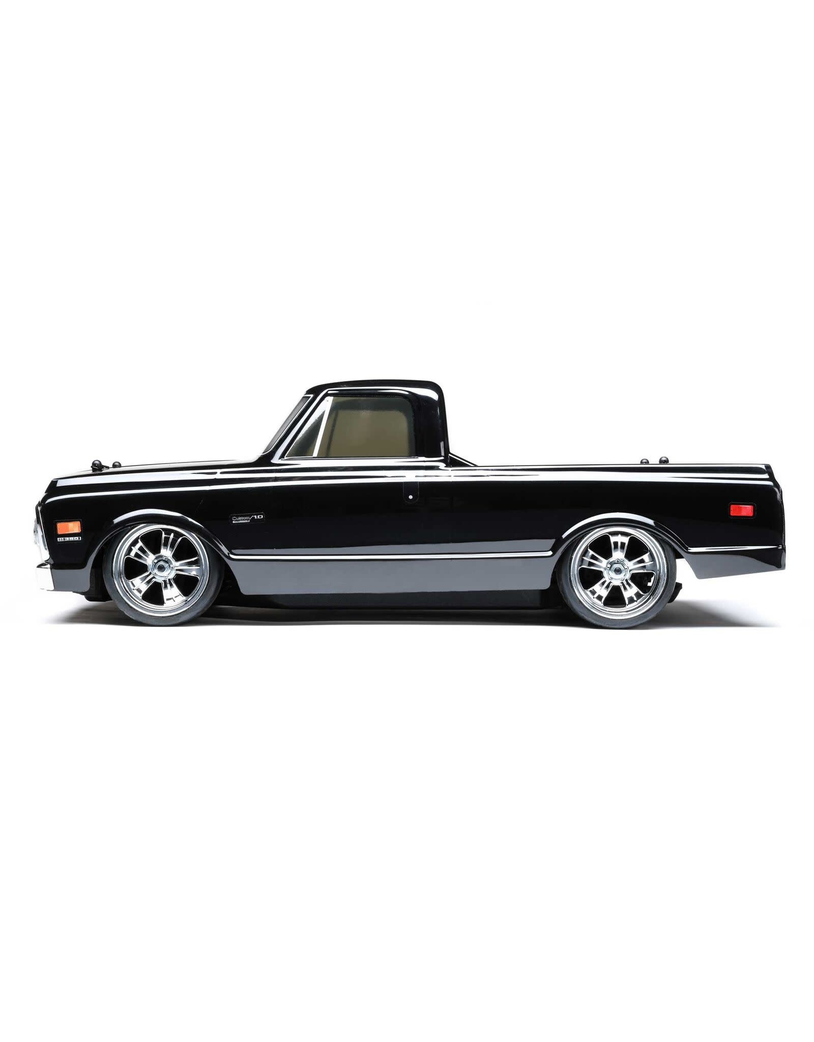 Losi 1972 Chevy C10 Pickup, 1/10 AWD V100 RTR, Black